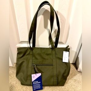 Vera Bradley Green Small Tote